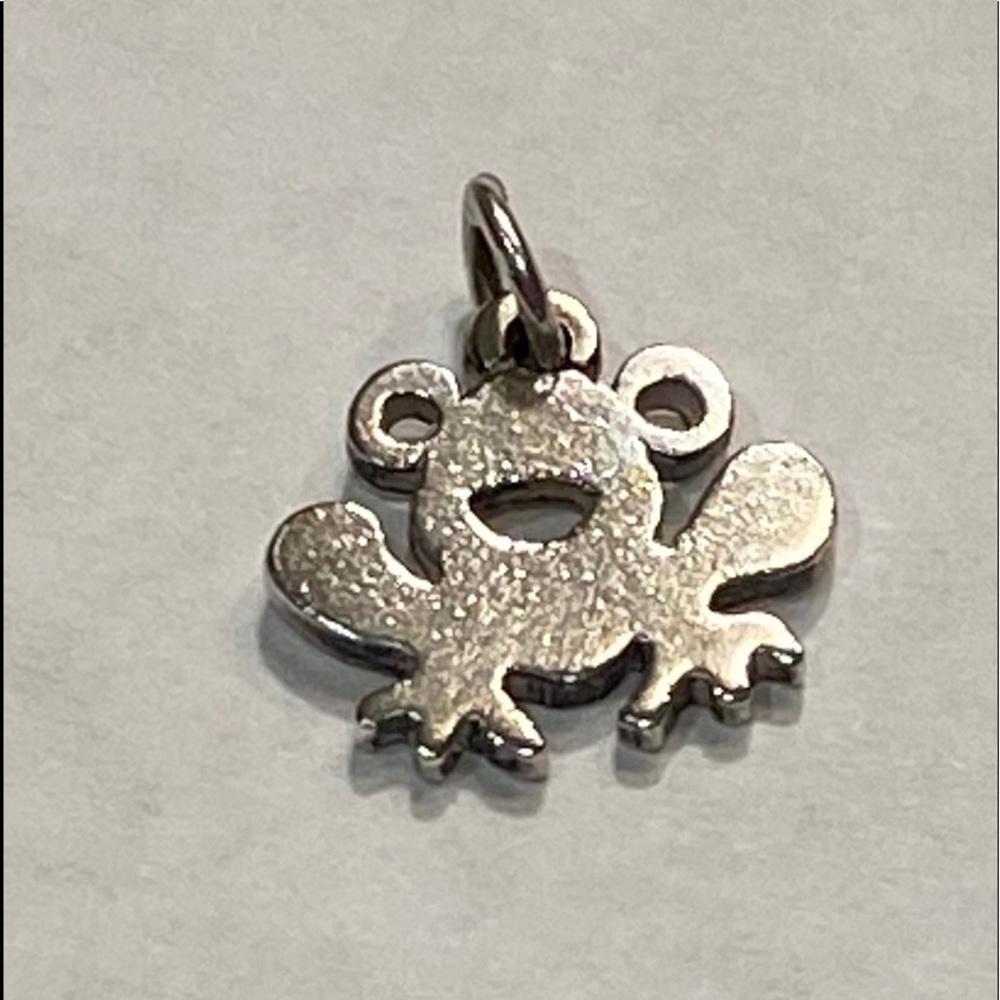 James Avery Retired Sterling Silver Frog Charm